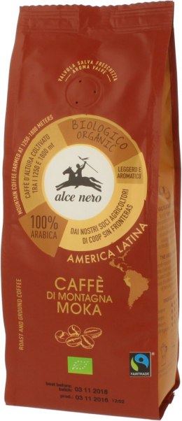 Gemahlener Kaffee Arabica Moka Fair Trade BIO