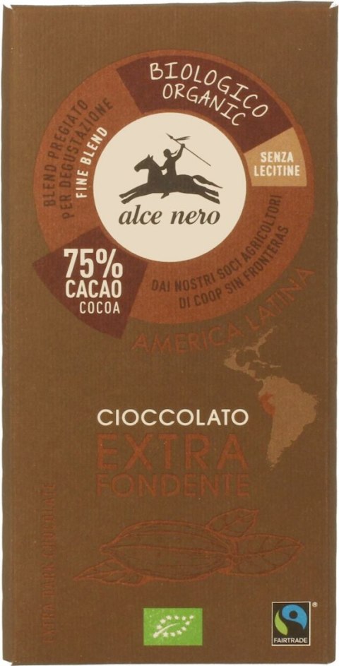 Dunkle Schokolade 75% Fair Trade Glutenfrei BIO