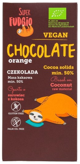Glutenfreie BIO-Orangenschokolade 80g