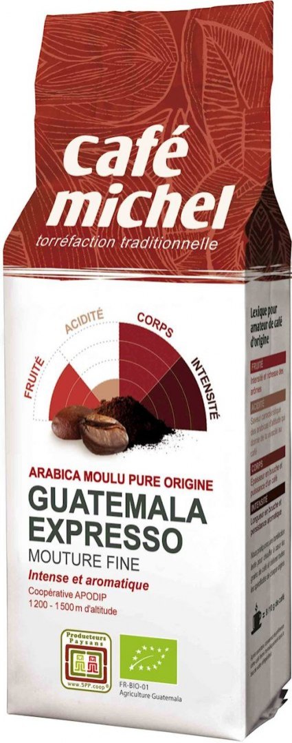 Gemahlener Kaffee Arabica Espresso Guatemala BIO 250g