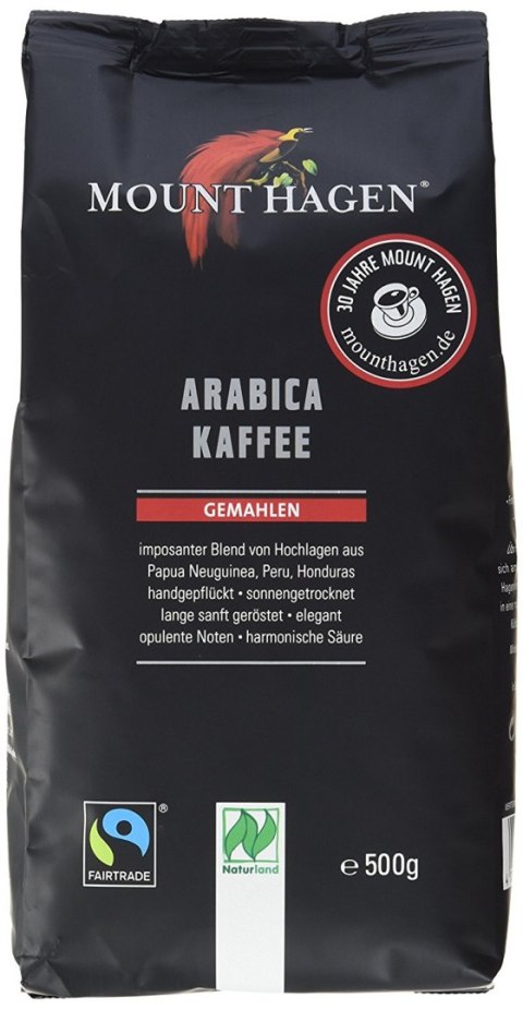 Gemahlener Kaffee Arabica Fair Trade BIO 500g