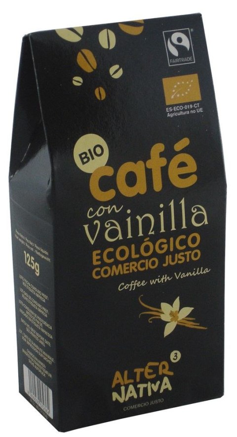 Gemahlener Kaffee Arabica/robusta Mit BIO-Vanille 125g