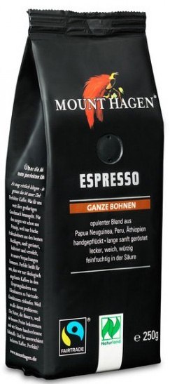 Espresso Fair Trade BIO Kaffeebohnen 250g